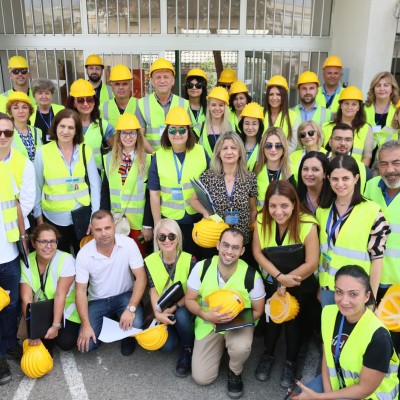 Study Visit to Labour Inspectorate of Cyprus - Family photo (Photo: RCC/Henri Koçi) 
